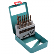 19 PCS HSS twist drill bit set ( green metal box )