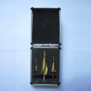 3PCS STEP DRILL SET ALU BOX