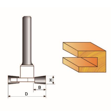 ＂T＂ Type Slotting Cutter