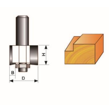 Rabeting bit