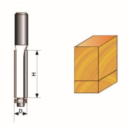 Long Blade Flush Trim Bit