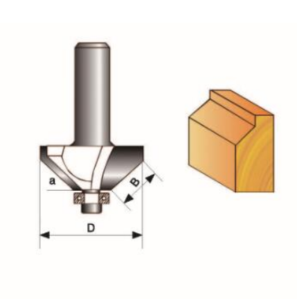 45° Chamfer Bit