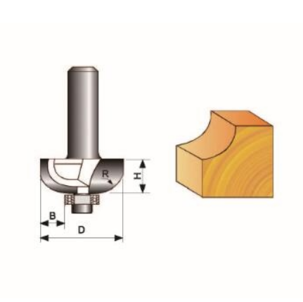 Cove Bit With Bearing