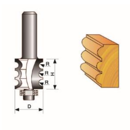 Multi-Beading Bit