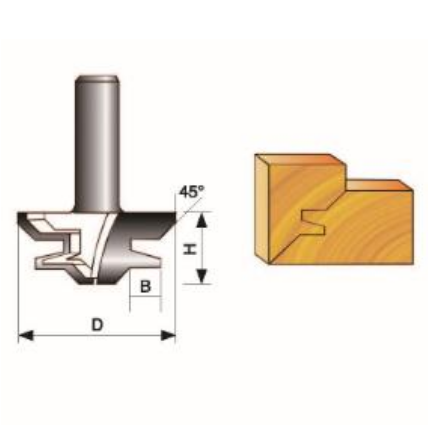 Lock Miter Bit